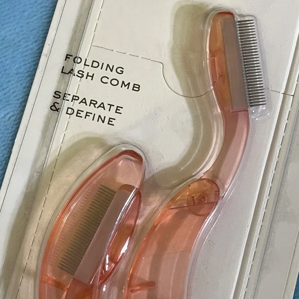 NEW About Beauty Lash Lover Folding Eyelash Comb, 2-count